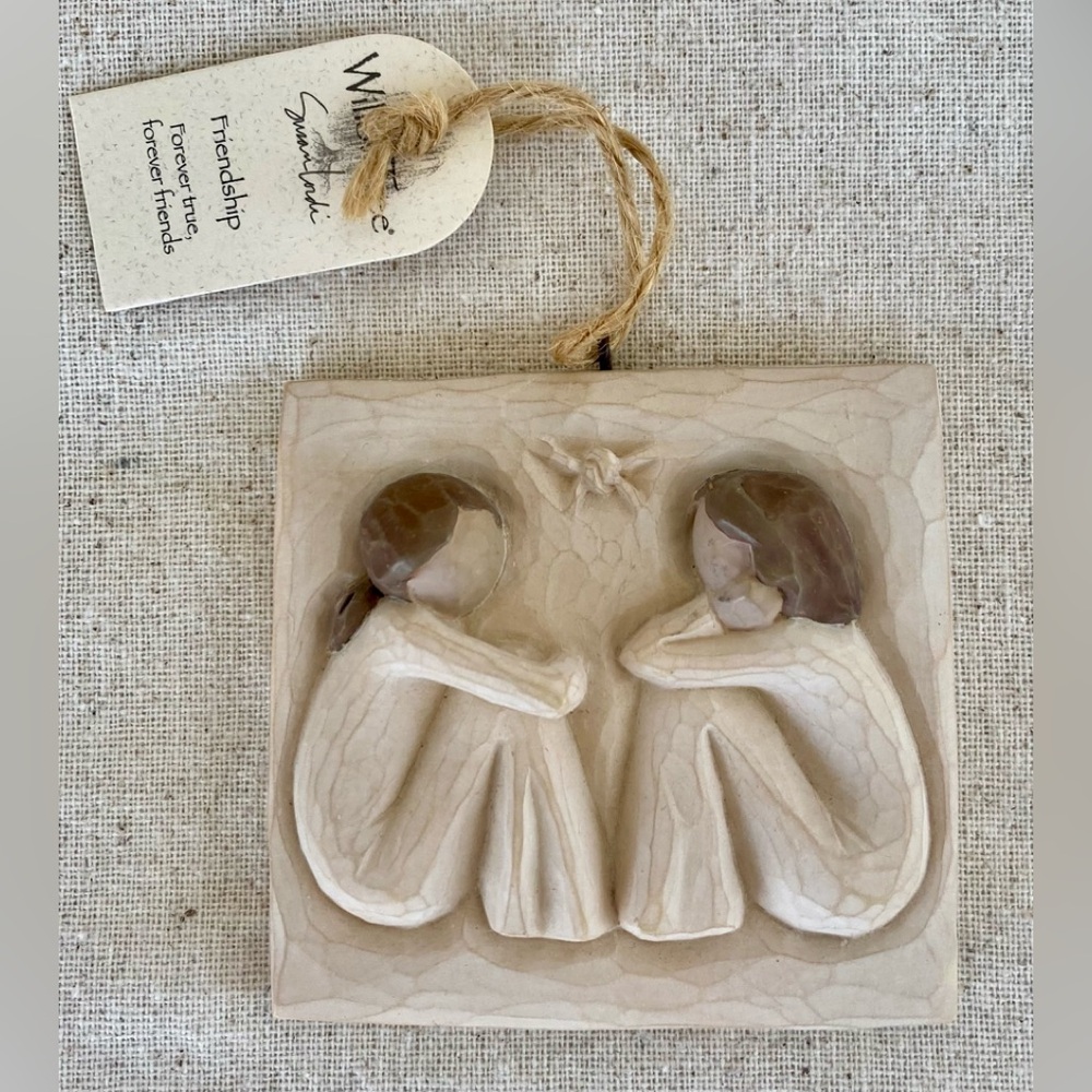 Willow Tree Friendship Plaque